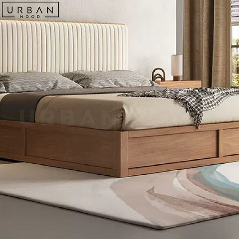 LADINO Modern Storage Bed with Durable Fiberboard - URBANMOOD