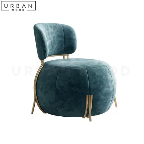 LAKO Modern Velvet Leisure Chair Elegant Design - URBANMOOD