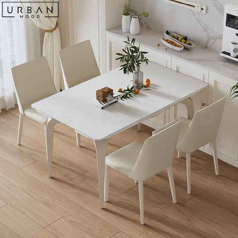 LEMOS Contemporary Extendable Sintered Stone Dining Table - URBANMOOD