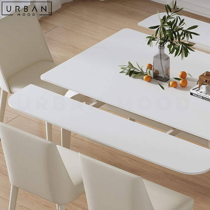 LEMOS Contemporary Extendable Sintered Stone Dining Table - URBANMOOD