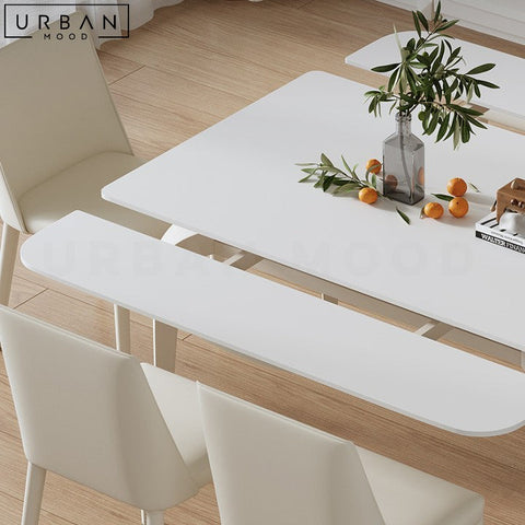 LEMOS Contemporary Extendable Sintered Stone Dining Table - URBANMOOD