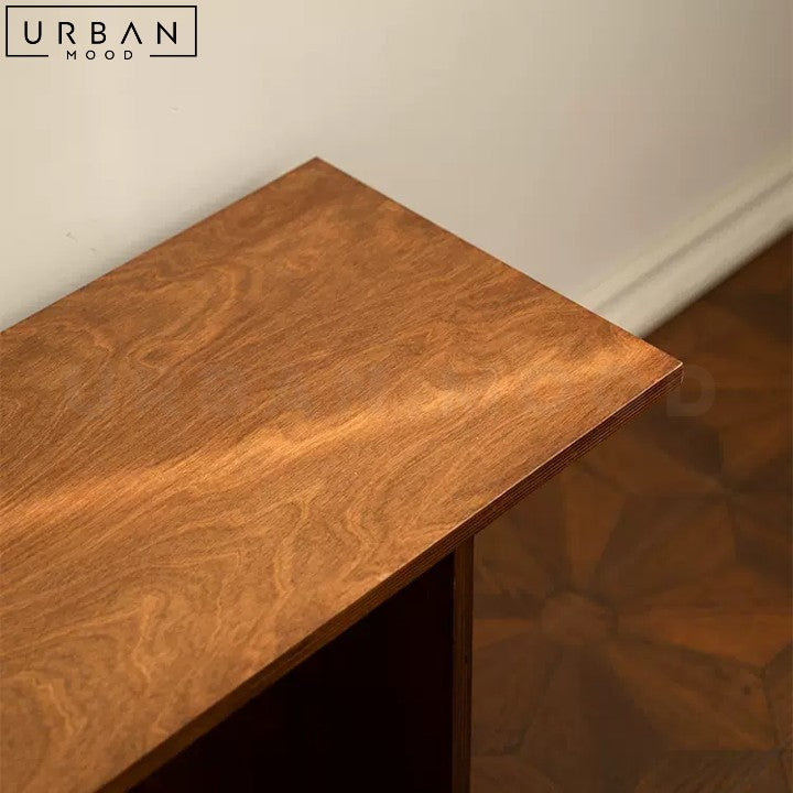 LENZ Retro Style Nostalgic Dog Shaped Bench - URBANMOOD