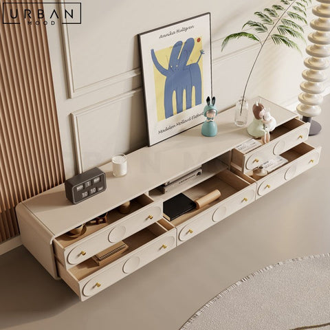 LOPEZ Modern TV Console and Coffee Table French Design - URBANMOOD