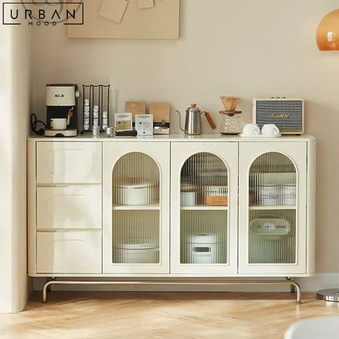 LUCYN Japandi Sideboard with Sleek Design and Storage - URBANMOOD