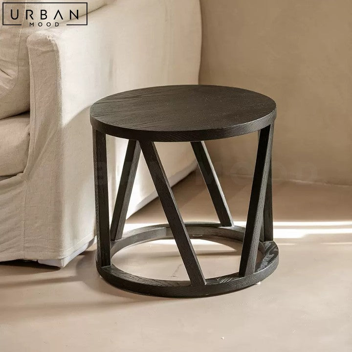 MACO Rustic Solid Wood Coffee Table with Modern Design - URBANMOOD