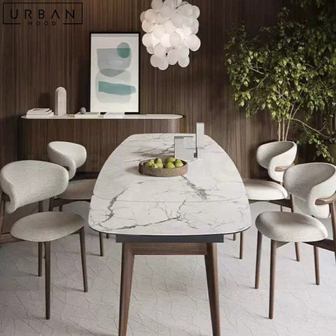 MANN Nordic Wooden Dining Chair Minimalist Design - URBANMOOD