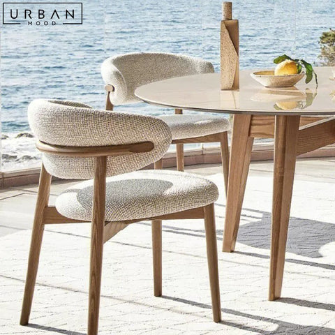 MANN Nordic Wooden Dining Chair Minimalist Design - URBANMOOD