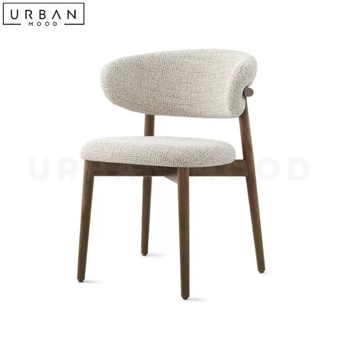 MANN Nordic Wooden Dining Chair Minimalist Design - URBANMOOD