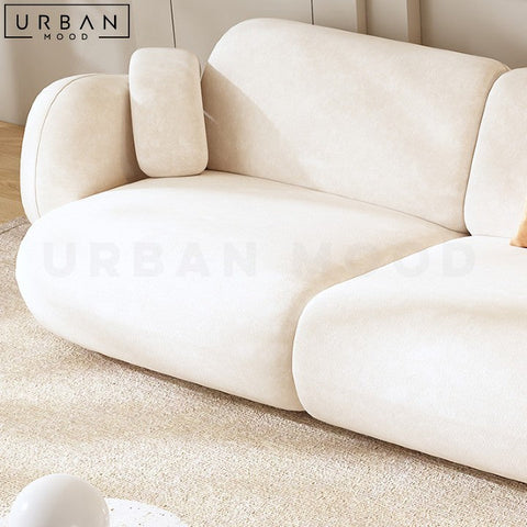 MARGOS Modern Boucle Sofa Sleek Design Durable Frame - URBANMOOD
