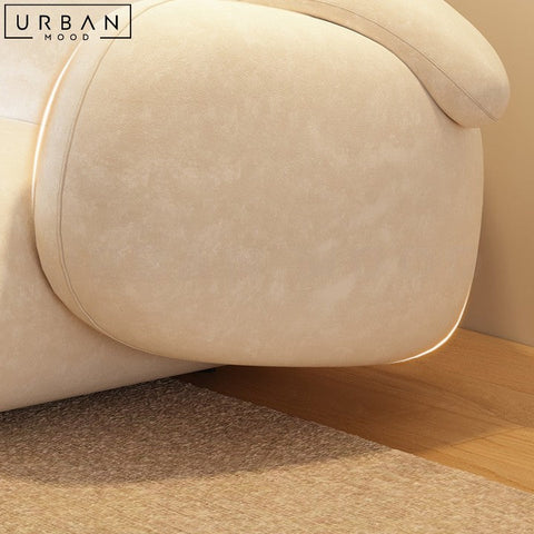 MARGOS Modern Boucle Sofa Sleek Design Durable Frame - URBANMOOD