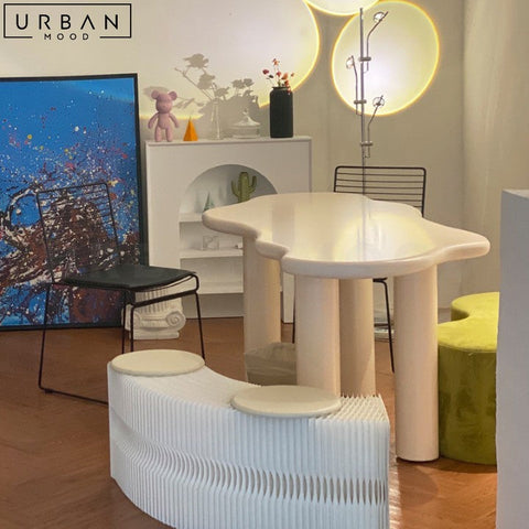 MAYAN Modern Irregular Cloud Shape Dining Table - URBANMOOD