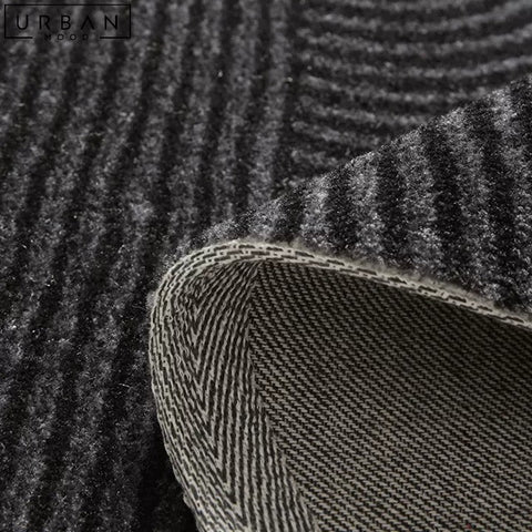 MELISA Modern Round Rug Durable Polyester Contemporary Design - URBANMOOD