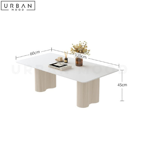 MENESES Minimalist Coffee Table Sleek Modern Design - URBANMOOD