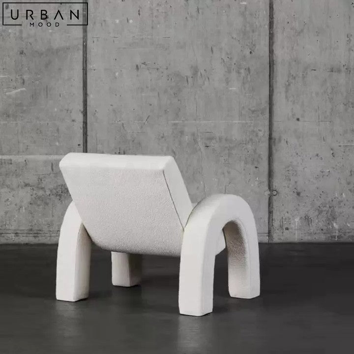 MIKAEL Modern Boucle Leisure Chair Luxurious Upholstery - URBANMOOD