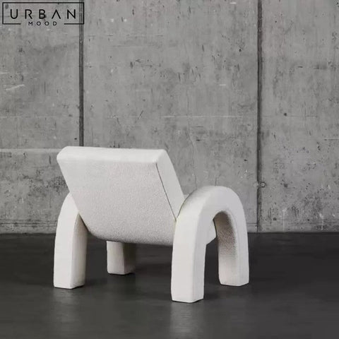 MIKAEL Modern Boucle Leisure Chair Luxurious Upholstery - URBANMOOD