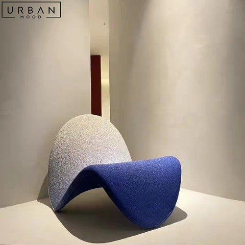 Modern Boucle Velvet Leisure Chair Elegant Design - URBANMOOD