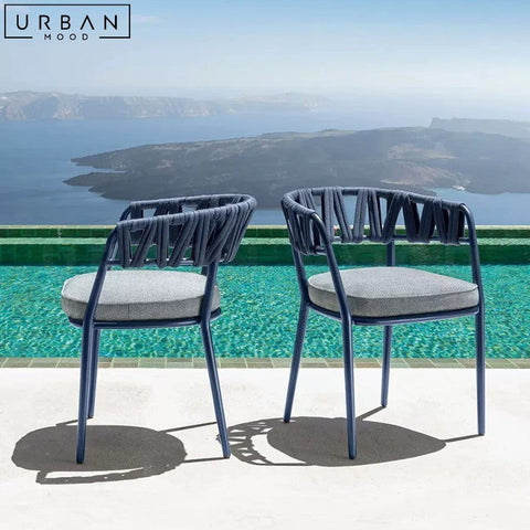 Modern Outdoor Sintered Stone Dining Table HARIET - URBANMOOD