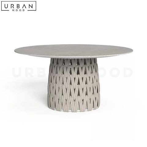 Modern Outdoor Sintered Stone Dining Table HARIET - URBANMOOD