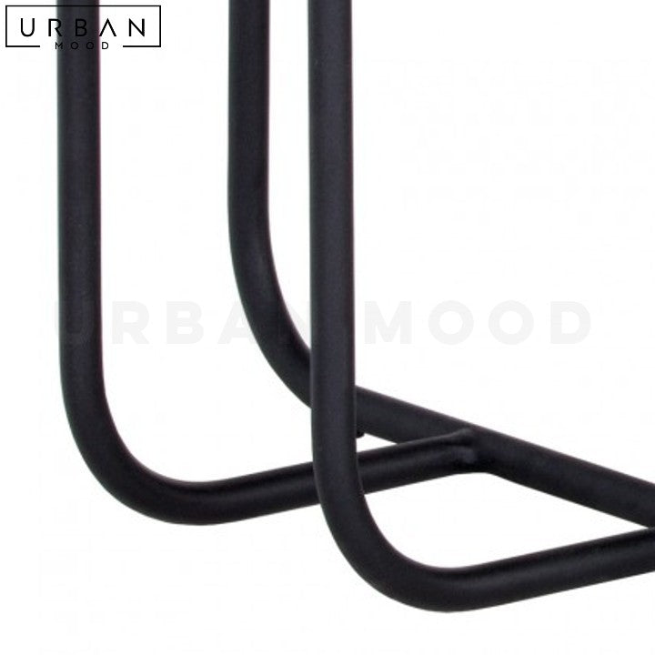 Modern Velvet Entryway Bench Upholstered with Metal Frame - URBANMOOD