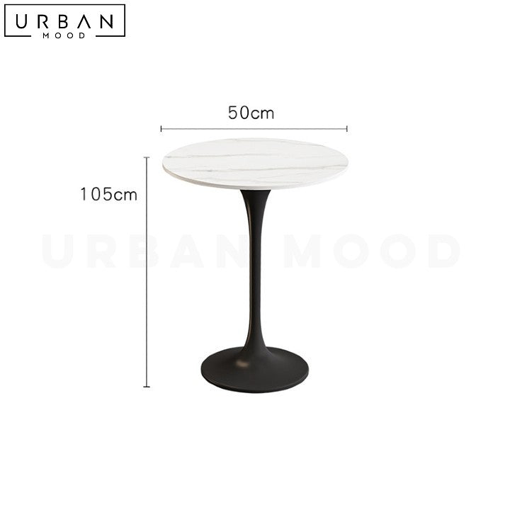 NABBY Modern Boucle Bar Stool Minimalist Design - URBANMOOD