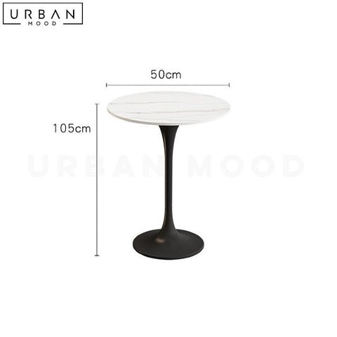 NABBY Modern Boucle Bar Stool Minimalist Design - URBANMOOD