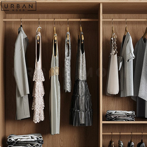 NETH Japandi Cabinet Wardrobe Minimalist Design - URBANMOOD