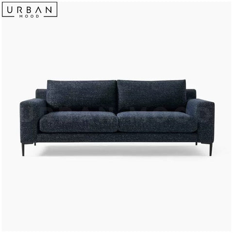 NISSE Modern Fabric Sectional Sofa Cotton Linen Upholstery - URBANMOOD
