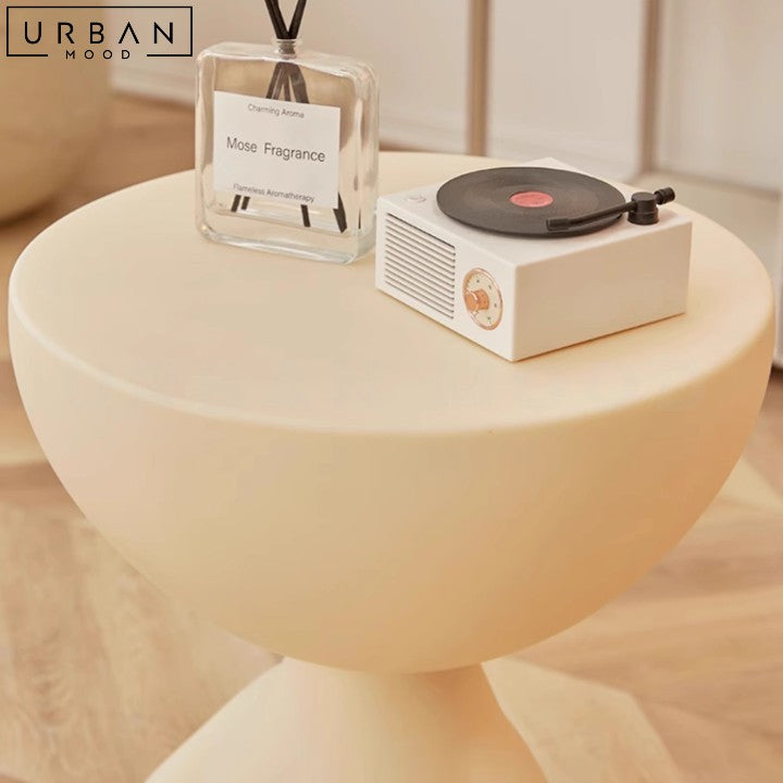 NORMIE Playful Modern Side Table Japandi Inspired - URBANMOOD