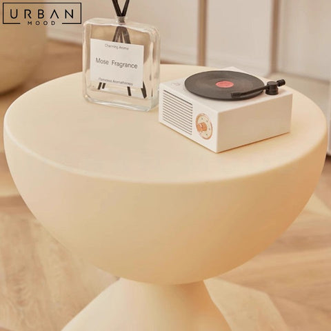 NORMIE Playful Modern Side Table Japandi Inspired - URBANMOOD