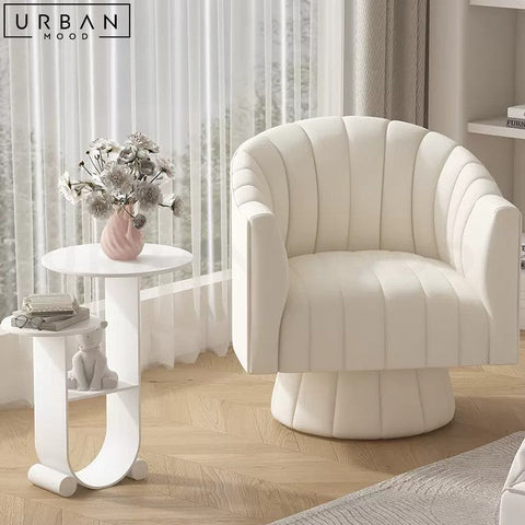 PARKIN Modern Leather Armchair Scratch Resistant Cat Friendly - URBANMOOD
