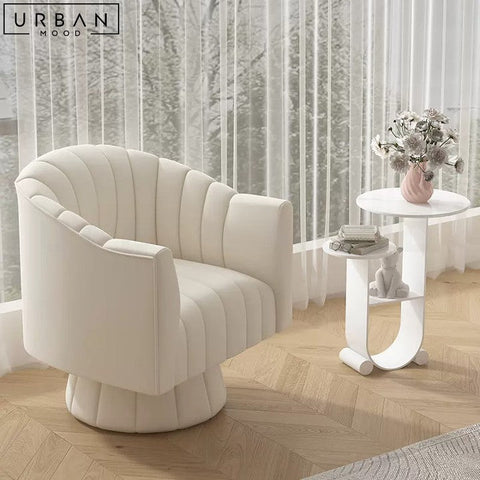PARKIN Modern Leather Armchair Scratch Resistant Cat Friendly - URBANMOOD