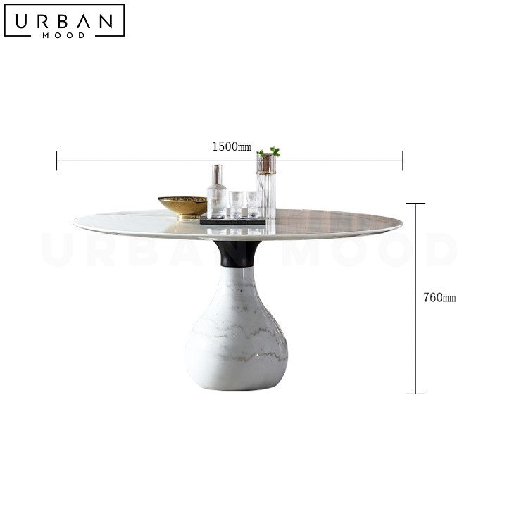 RAY Elegant Modern Marble Dining Table - URBANMOOD