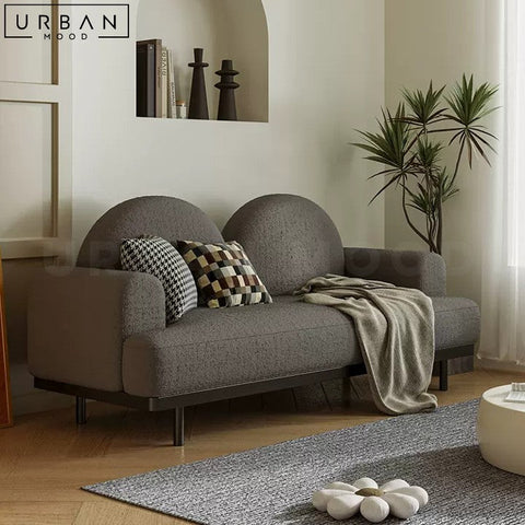 RIPPY Modern Boucle Fabric Sofa High Density Foam - URBANMOOD