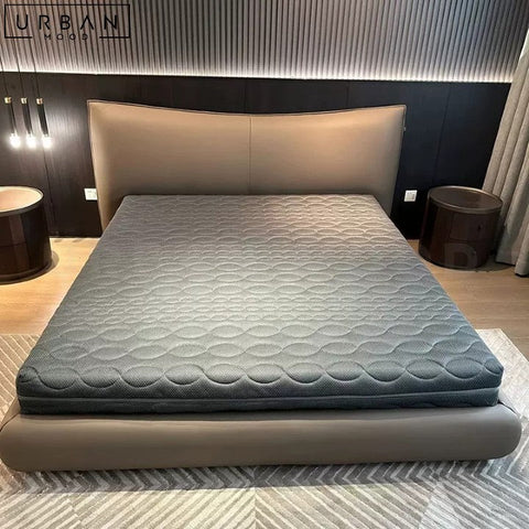 ROQUE Modern Leather Bedframe with Storage - URBANMOOD