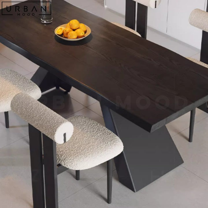 SEELY Modern Solid Wood Pine Dining Table - URBANMOOD