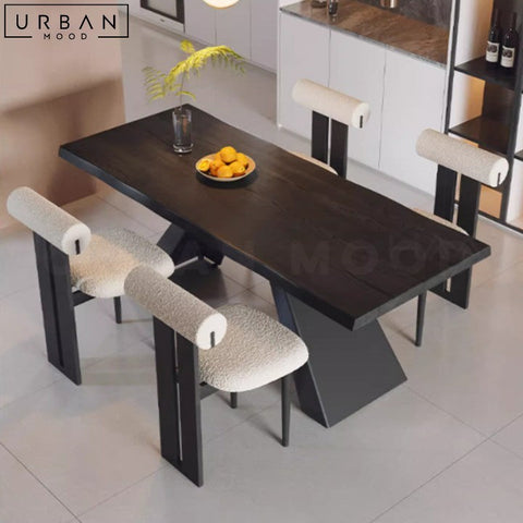 SEELY Modern Solid Wood Pine Dining Table - URBANMOOD