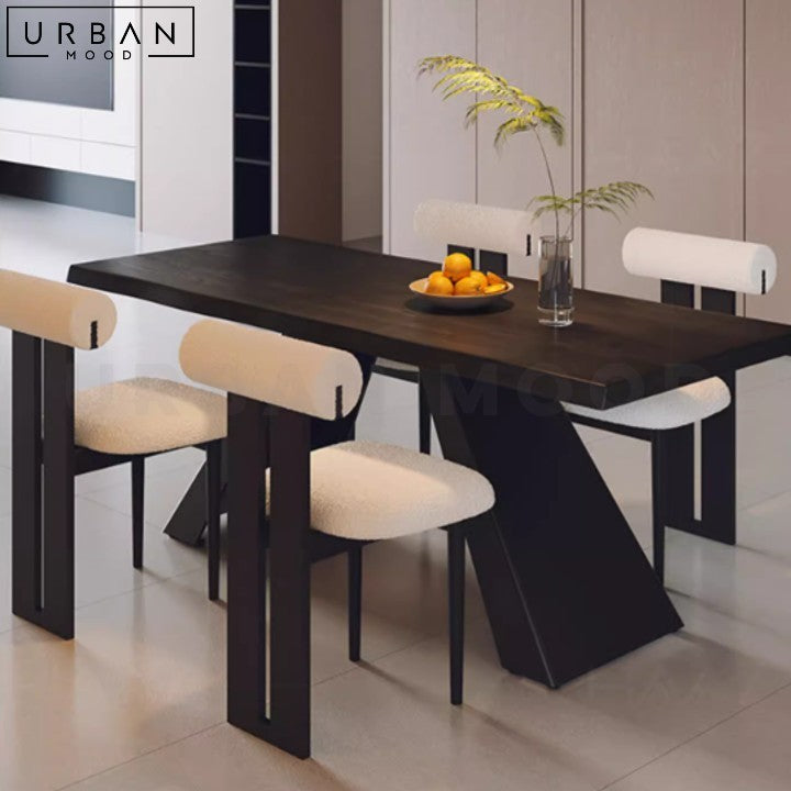 SEELY Modern Solid Wood Pine Dining Table - URBANMOOD