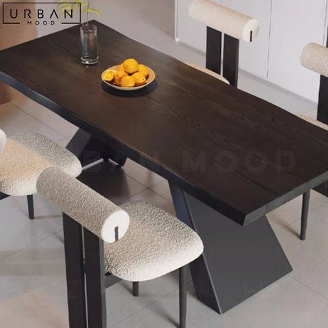 SEELY Modern Solid Wood Pine Dining Table - URBANMOOD