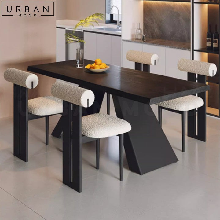 SEELY Modern Solid Wood Pine Dining Table - URBANMOOD