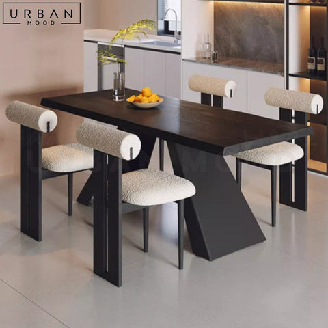 SEELY Modern Solid Wood Pine Dining Table - URBANMOOD