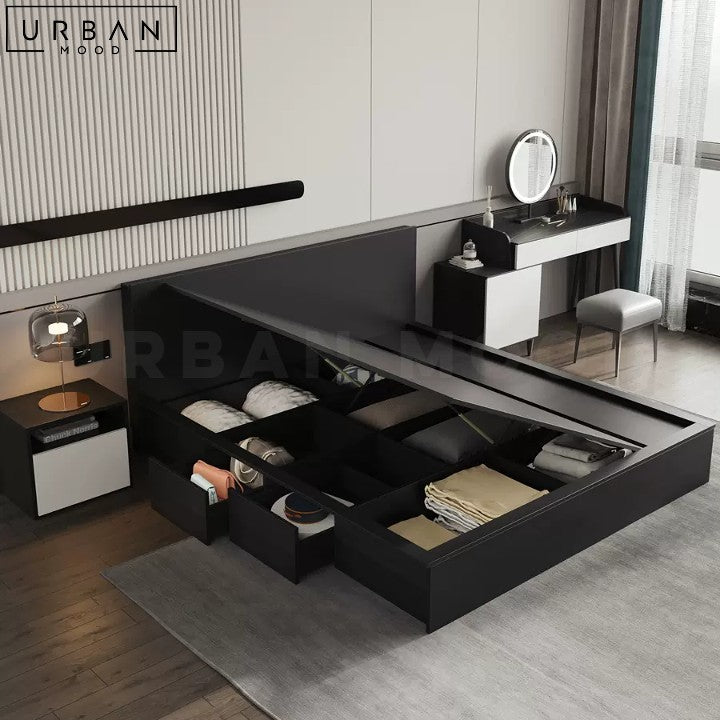 TAME Modern Bedframe Sleek Elegant Design Durable Build - URBANMOOD