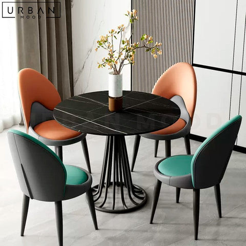 VIOLETE Modern Faux Leather Dining Chair - URBANMOOD