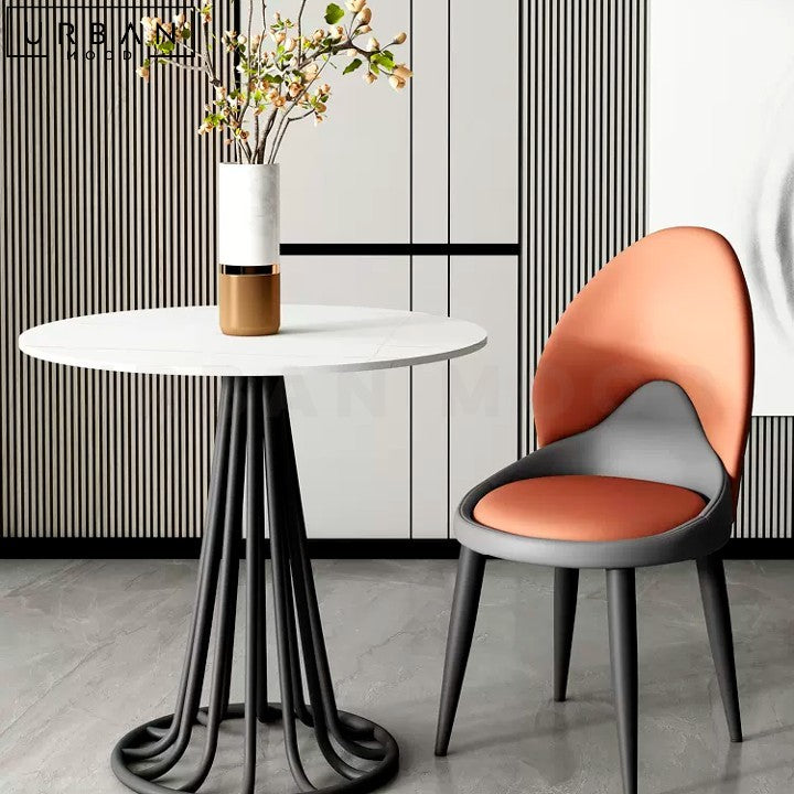 VIOLETE Modern Faux Leather Dining Chair - URBANMOOD