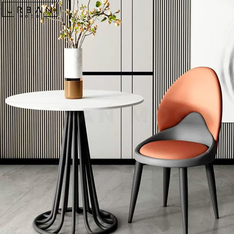 VIOLETE Modern Faux Leather Dining Chair - URBANMOOD