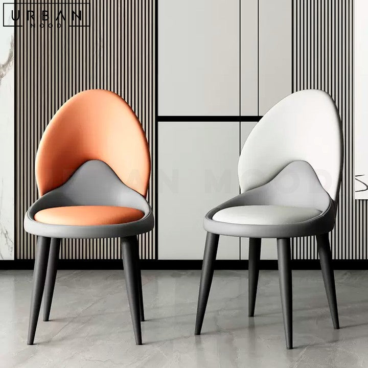 VIOLETE Modern Faux Leather Dining Chair - URBANMOOD