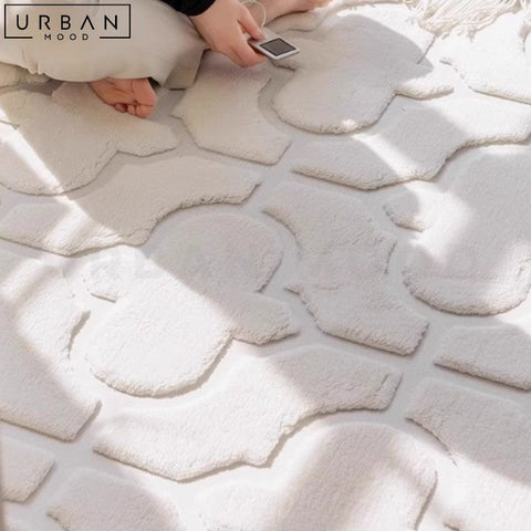 WIRTH Modern Stylish Durable Blended Fabric Carpet - URBANMOOD