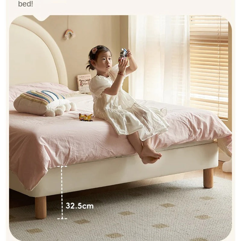 Children's Bed Girl Cartoon Rabbit Bed<