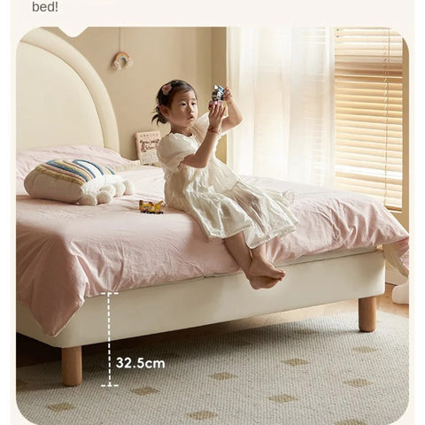 Children's Bed Girl Cartoon Rabbit Bed<