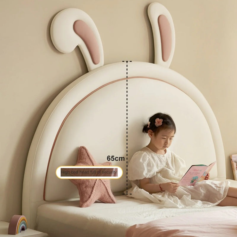 Children's Bed Girl Cartoon Rabbit Bed<