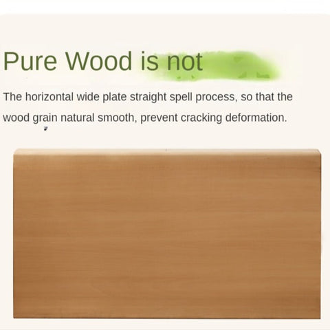 Beech Solid Wood Adjustable Children’s Study Desk Natural Finish with Shelves & Storage